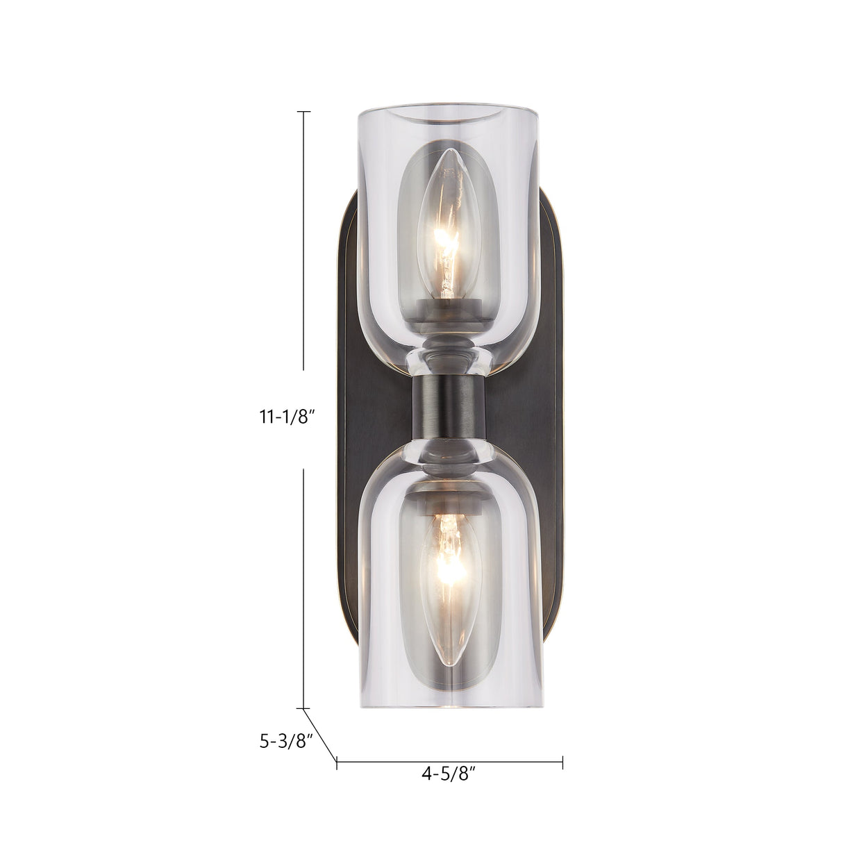 Alora Abbott 15-in Wall/Vanity Light