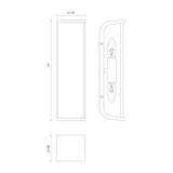 Alora Abbott 15-in Wall/Vanity Light