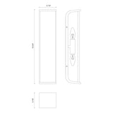 Alora Abbott 19-in Wall/Vanity Light