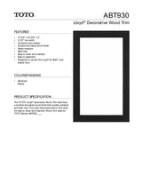 Lloyd Decorative Wood Trim Kit