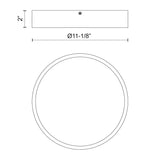 Alora Mood Adelaide 11-in Flush Mount