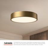 Alora Mood Adelaide 11-in Flush Mount
