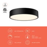 Alora Mood Adelaide 11-in Flush Mount