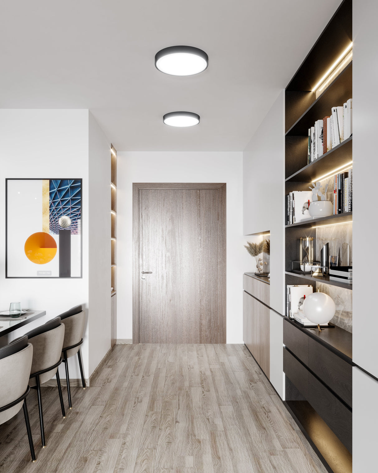 Alora Mood Adelaide 15-in Flush Mount