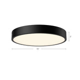 Alora Mood Adelaide 15-in Flush Mount
