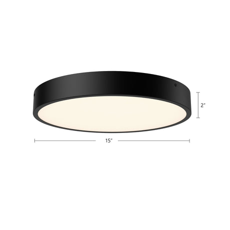Alora Mood Adelaide 15-in Flush Mount