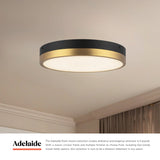 Alora Mood Adelaide 11-in Flush Mount