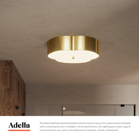 Alora Mood Adella 14-in Flush Mount
