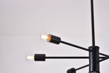 Chandelier DU77C27BLK