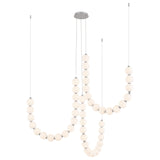 Alora Akoya 54-in 3-Head Chandelier