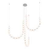 Alora Akoya 54-in 3-Head Chandelier