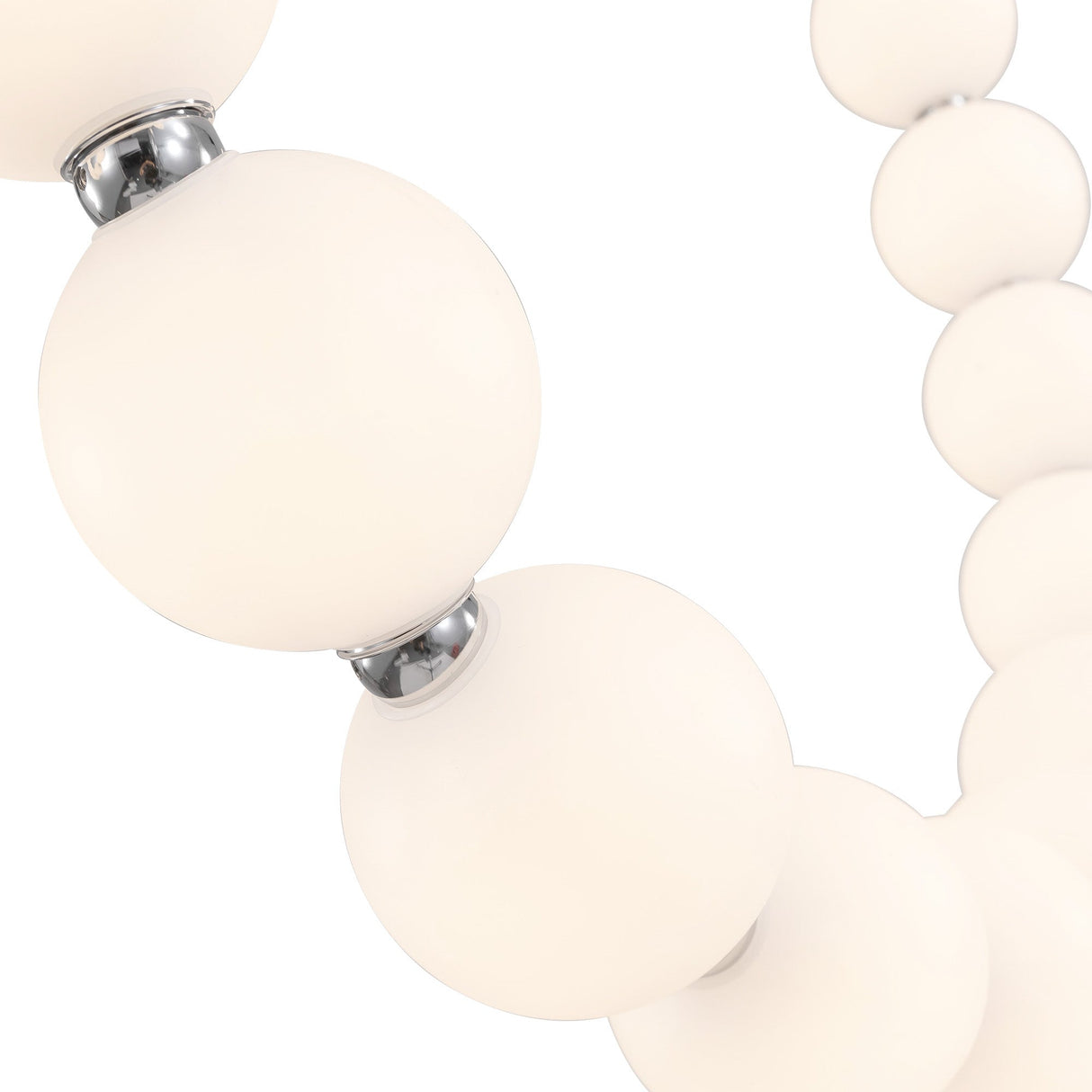 Alora Akoya 54-in 3-Head Chandelier