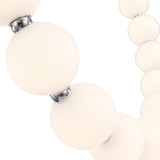 Alora Akoya 54-in 3-Head Chandelier