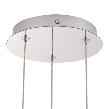 Alora Akoya 54-in 3-Head Chandelier
