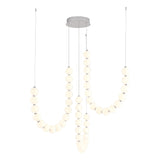 Alora Akoya 54-in 3-Head Chandelier