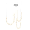 Alora Akoya 54-in 3-Head Chandelier