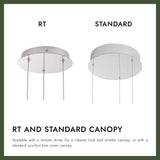 Alora Akoya 54-in 3-Head Chandelier