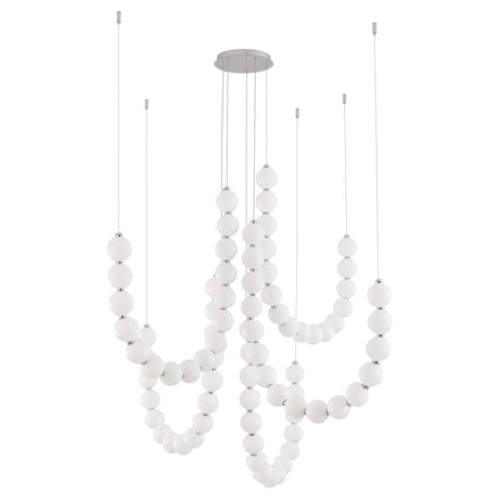 Alora Akoya 54-in 5-Head Chandelier