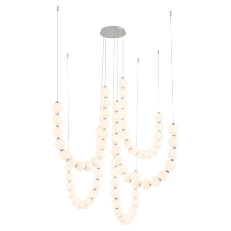 Alora Akoya 54-in 5-Head Chandelier