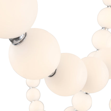 Alora Akoya 54-in 5-Head Chandelier
