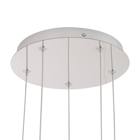 Alora Akoya 54-in 5-Head Chandelier
