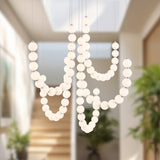 Alora Akoya 54-in 5-Head Chandelier