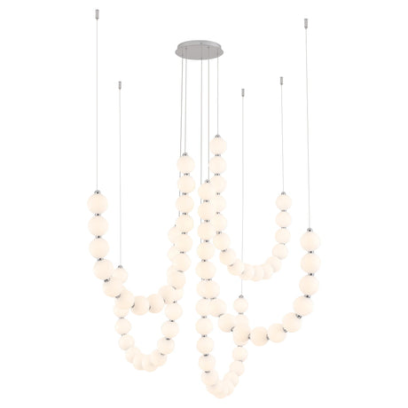 Alora Akoya 54-in 5-Head Chandelier