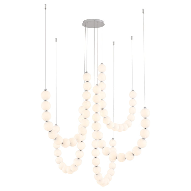 Alora Akoya 54-in 5-Head Chandelier