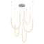 Alora Akoya 54-in 5-Head Chandelier