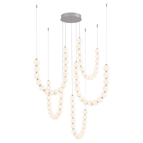 Alora Akoya 54-in 5-Head Chandelier