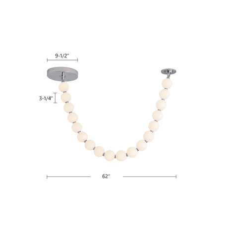 Alora Akoya 5-ft Pendant