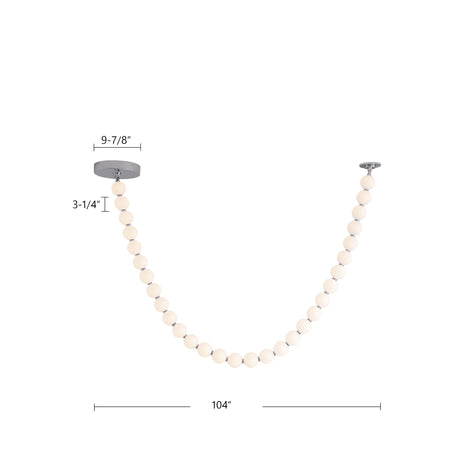 Alora Akoya 8.5-ft Pendant