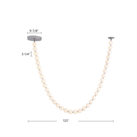 Alora Akoya 10.5-ft Pendant
