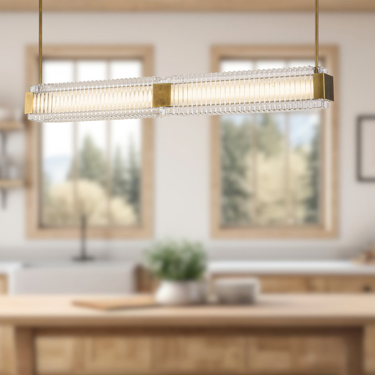Alora Alai 47-in Linear Pendant