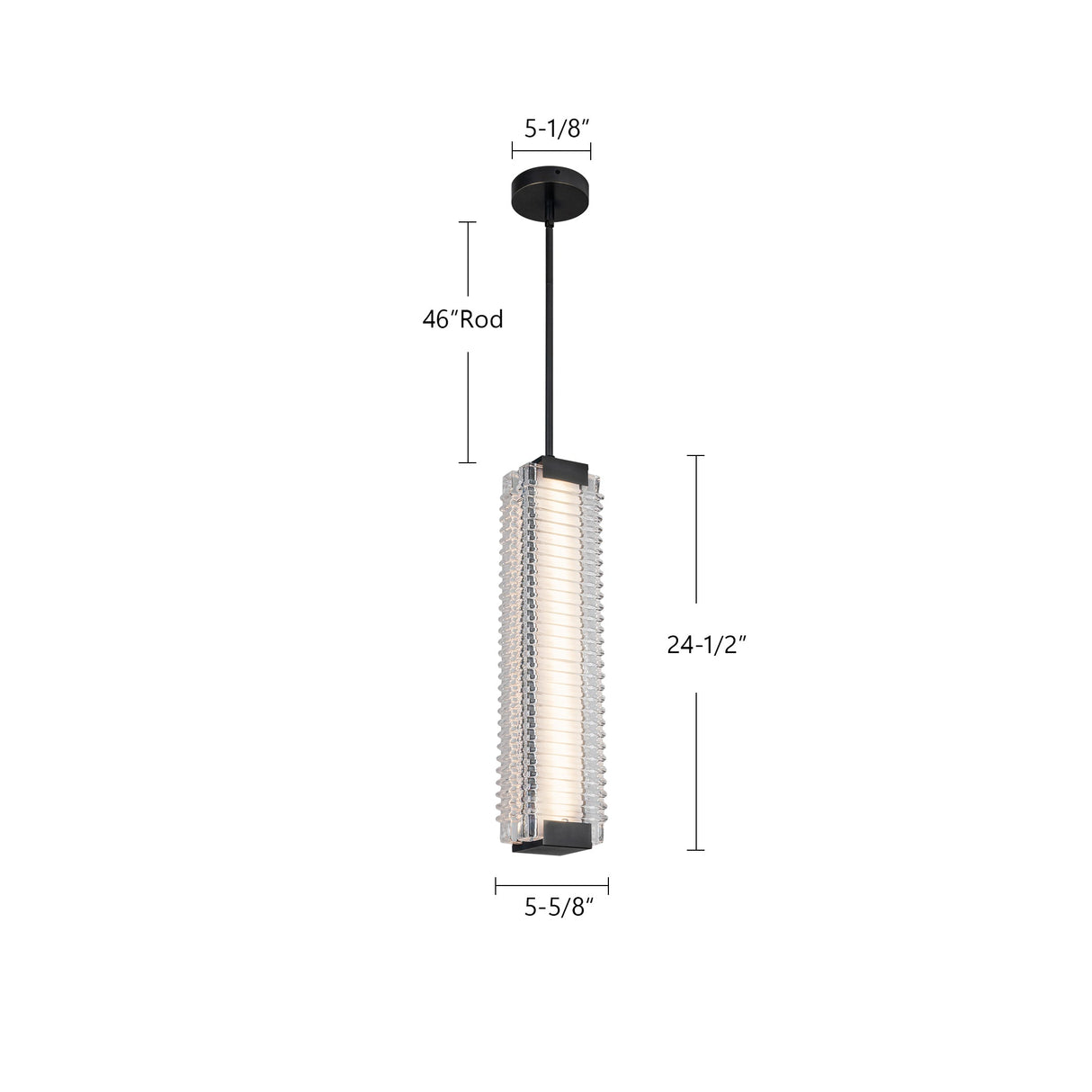 Alora Alai 24-in Pendant