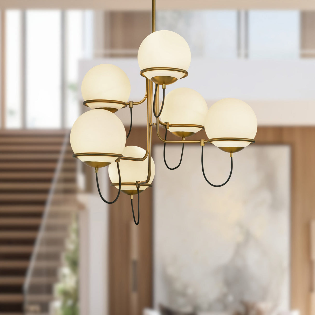 Alora Mood Alba 32-in Chandelier