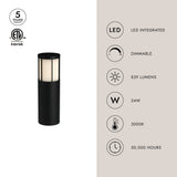 Kuzco Alden 20-in Exterior Bollard