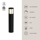 Kuzco Alden 31-in Exterior Bollard