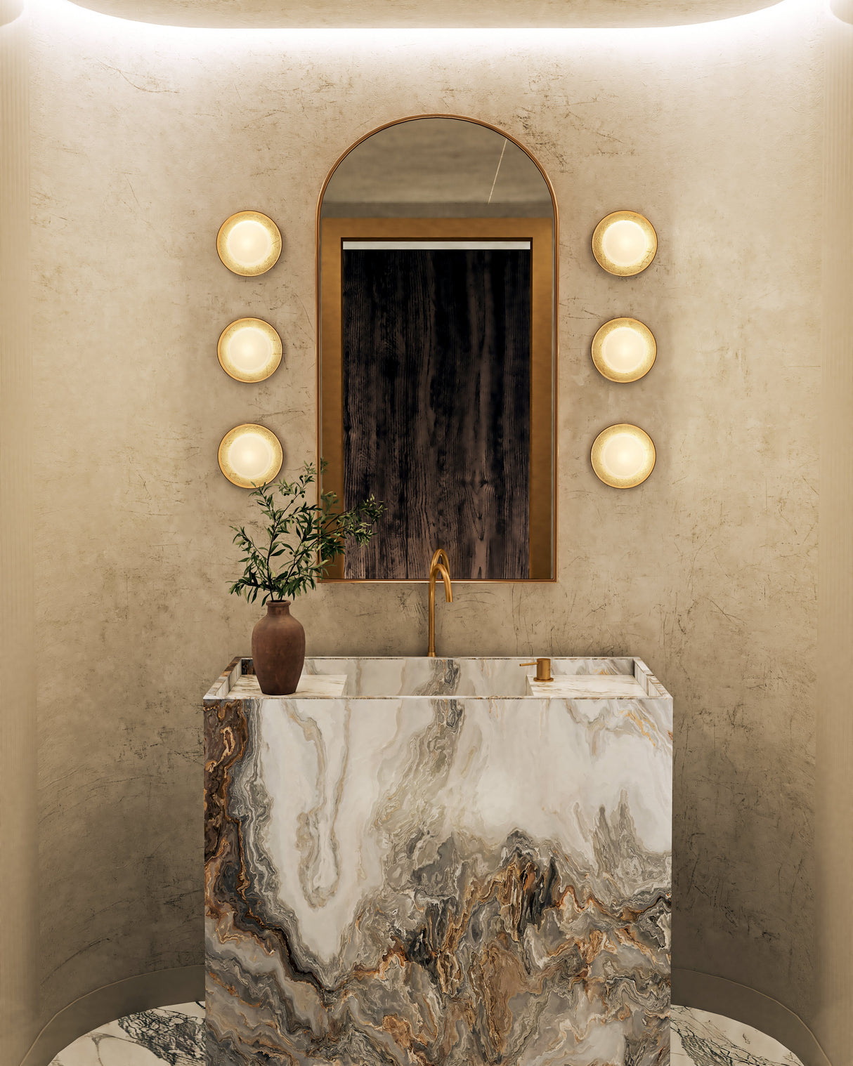Alora Alonso 8-in Wall/Vanity Light