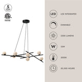 Kuzco Amara 54-in Chandelier