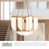 Alora Anders 29-in Chandelier
