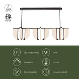 Alora Anders 30-in Chandelier