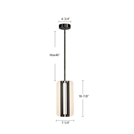 Alora Anders 7-in Pendant