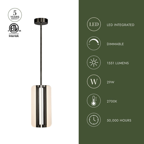 Alora Anders 7-in Pendant