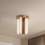 Alora Anders 8-in Semi-Flush Mount
