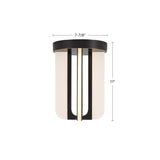 Alora Anders 8-in Semi-Flush Mount