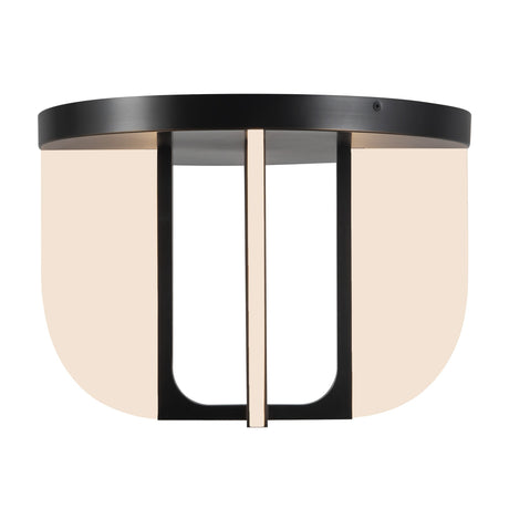 Alora Anders 16-in Semi-Flush Mount