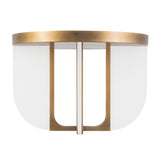 Alora Anders 16-in Semi-Flush Mount