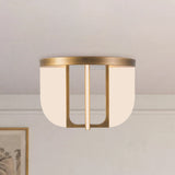 Alora Anders 16-in Semi-Flush Mount