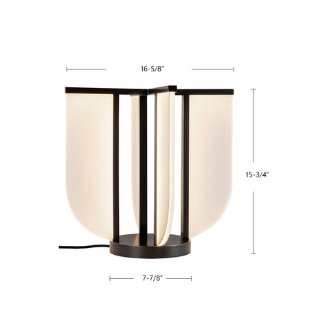 Alora Anders 15-in Table Lamp
